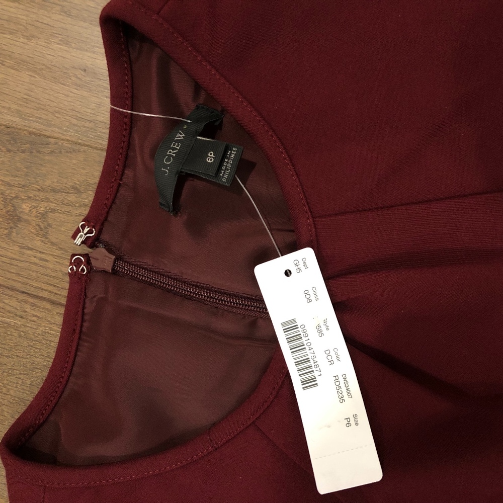 J. Crew petite bell-sleeve dress - Picture 2 of 7